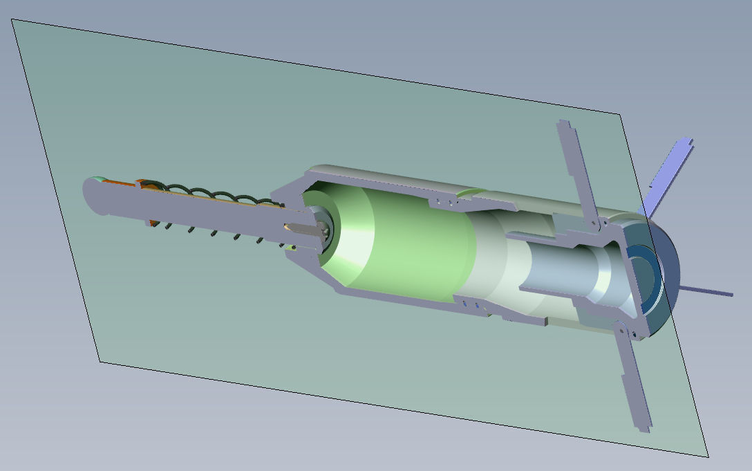 DM-1244  German Submunition Avia Bomb Anti Tank 3D model_11