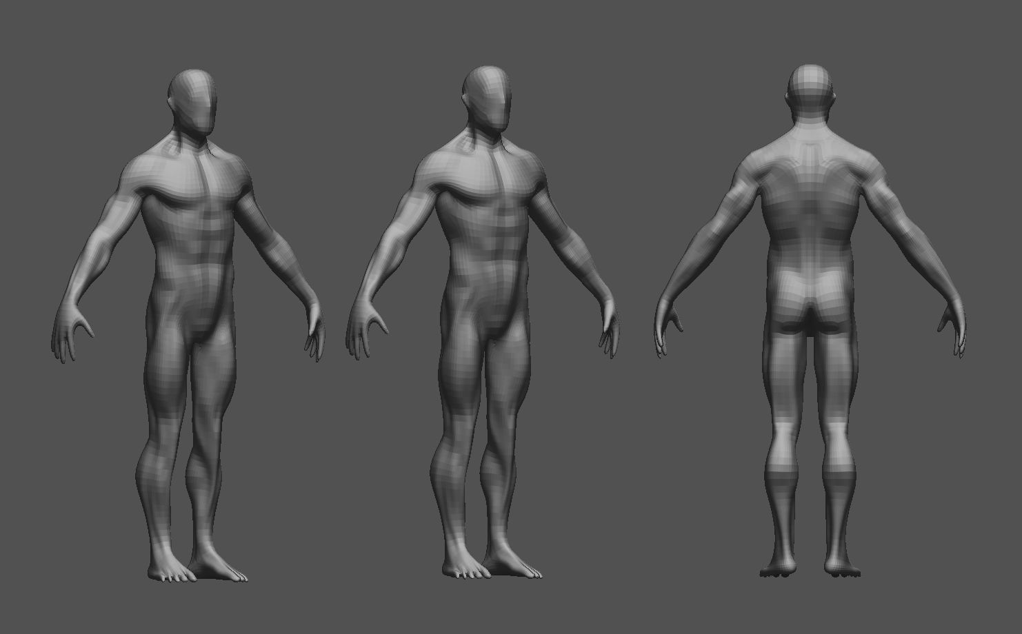 male base mesh 3D print model_1