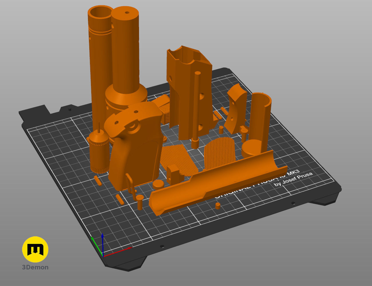 Lucy tranquilizer gun Fallout 3D print model_15