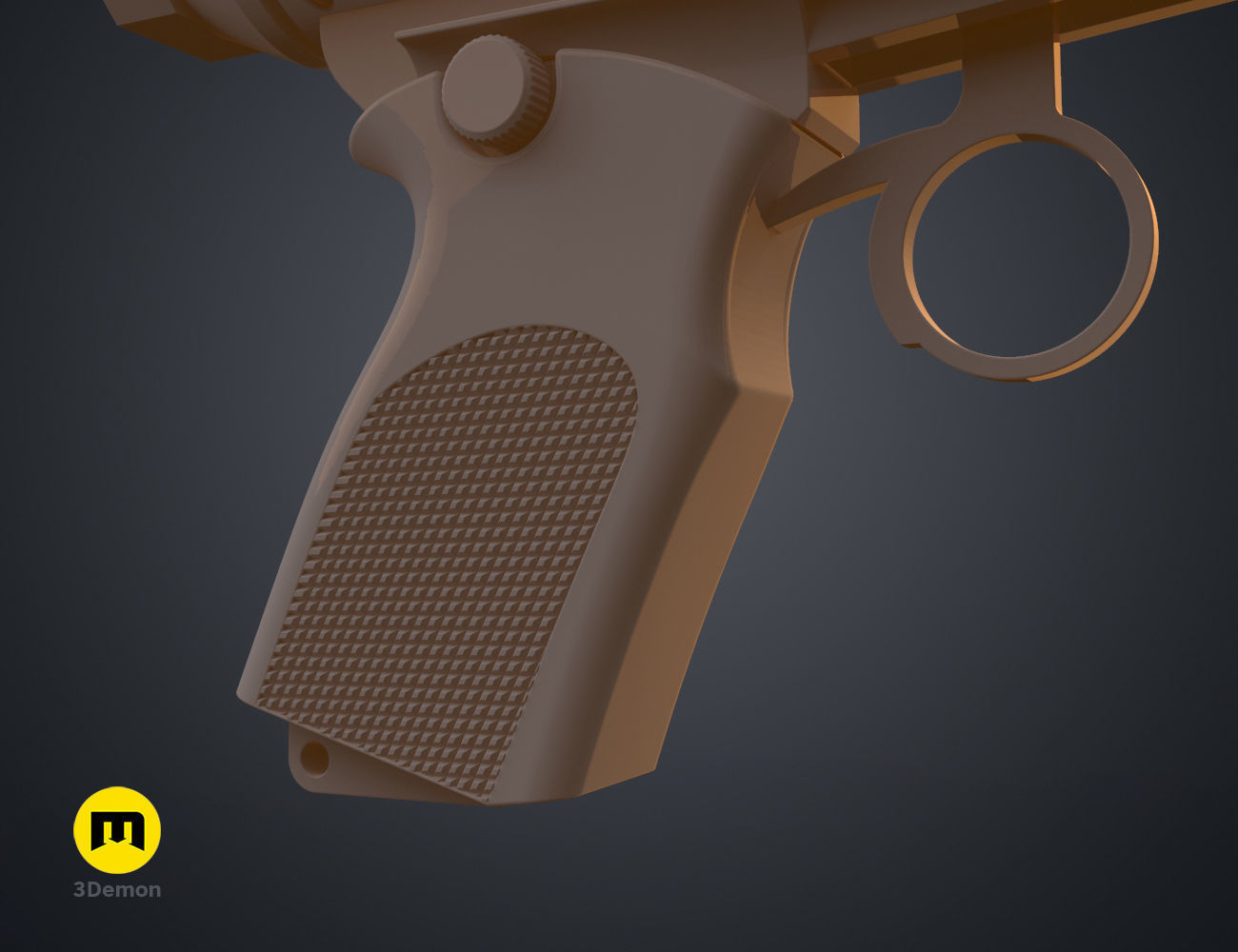 Lucy tranquilizer gun Fallout 3D print model_12