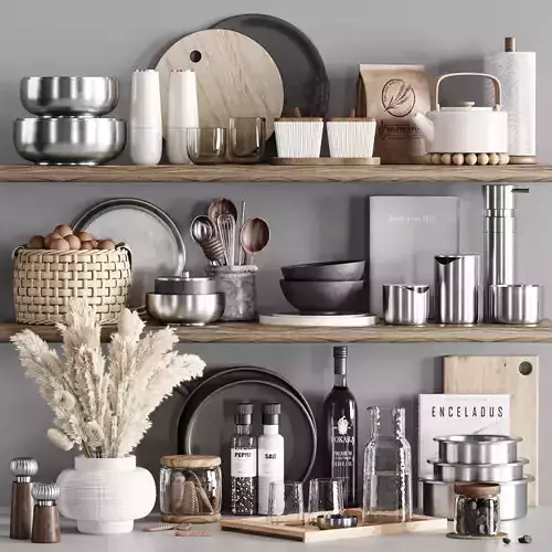 kitchen accessories059 3D model