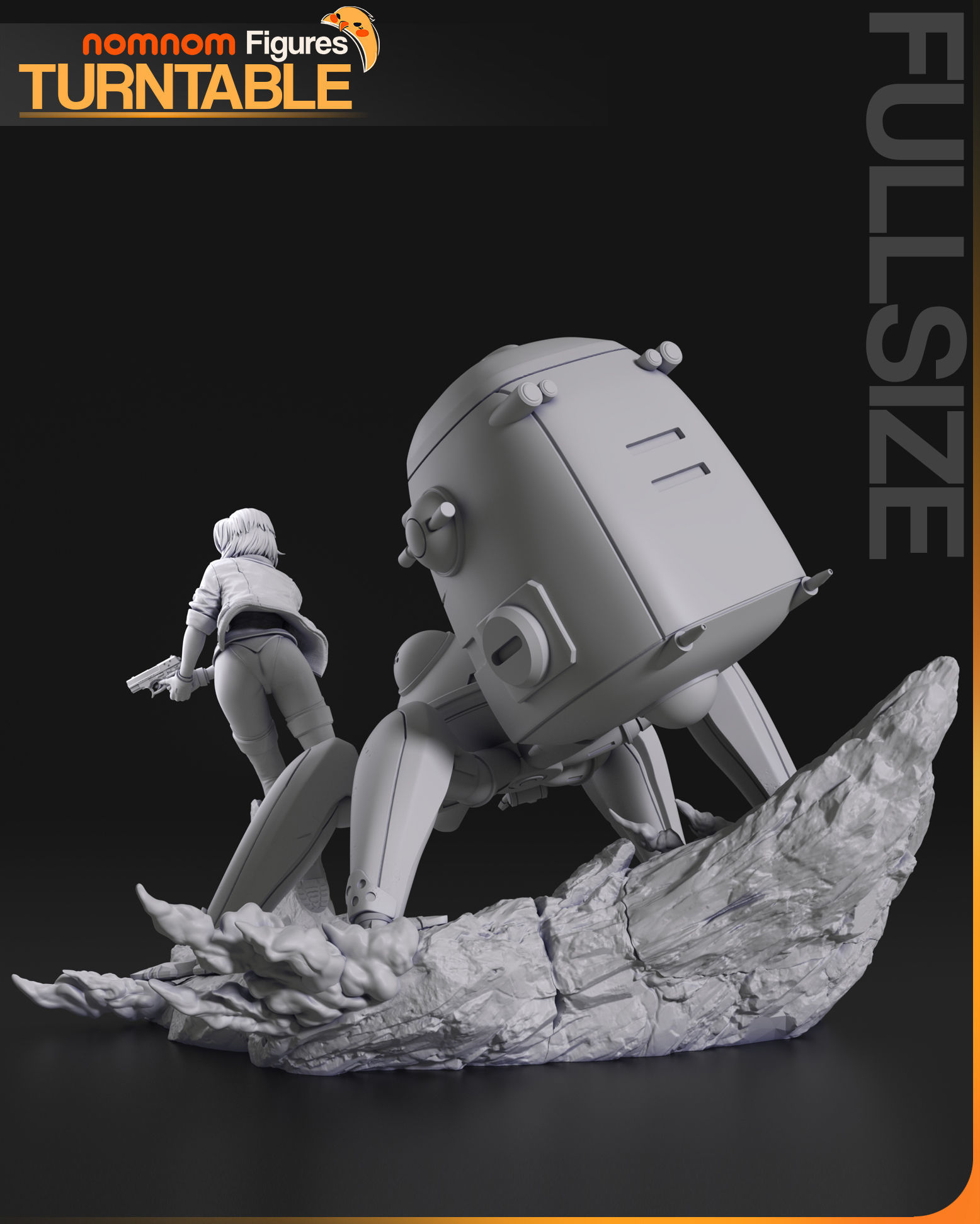 Motoko Kusanagi - Ghost in the Shell 3D print model_7