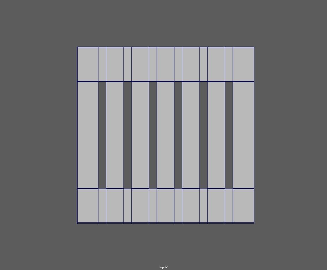 Outdoor End Coffee table Low-poly 3D model_9