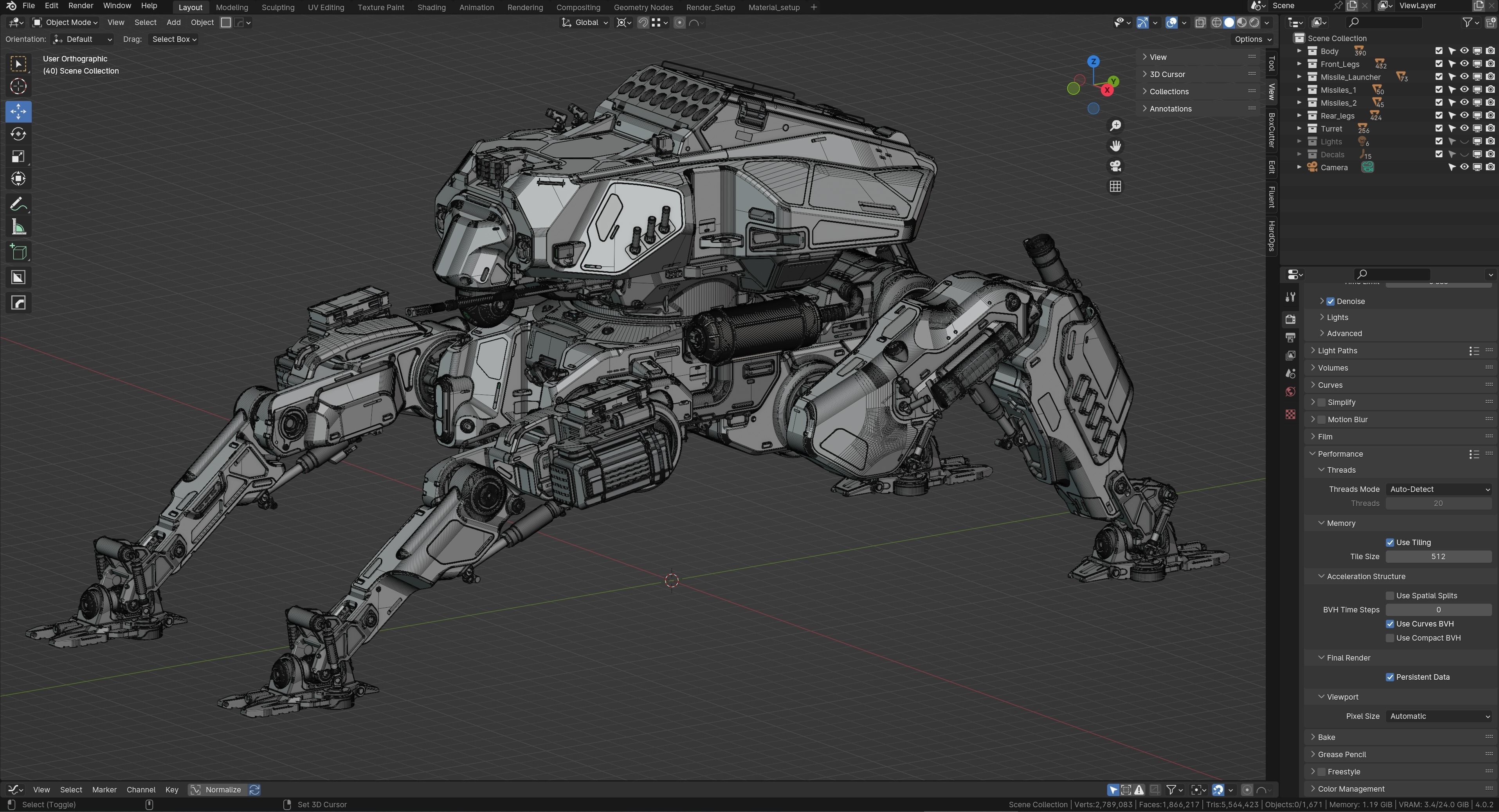Spider Mech 3D model_11