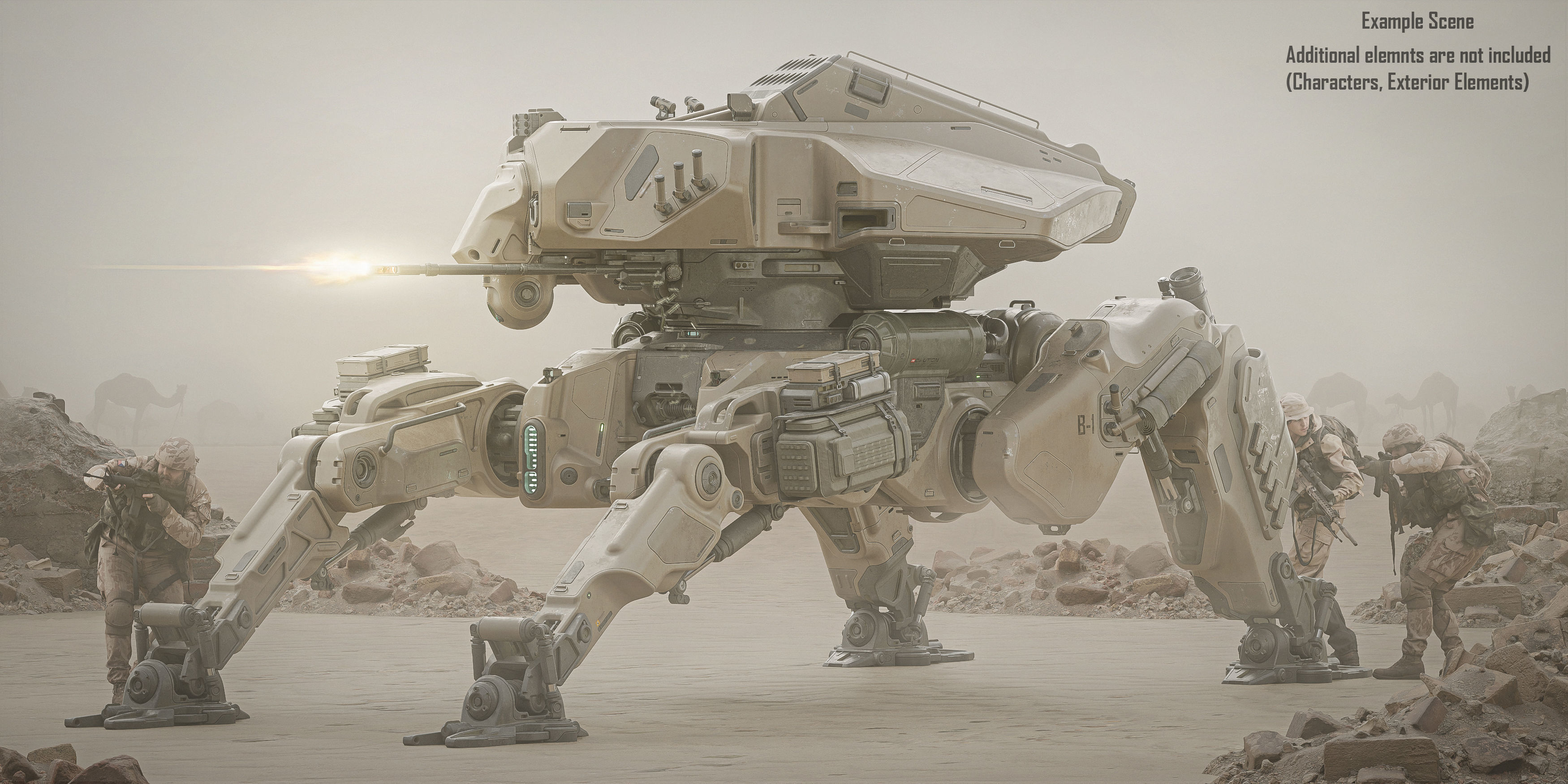 Spider Mech 3D model_8