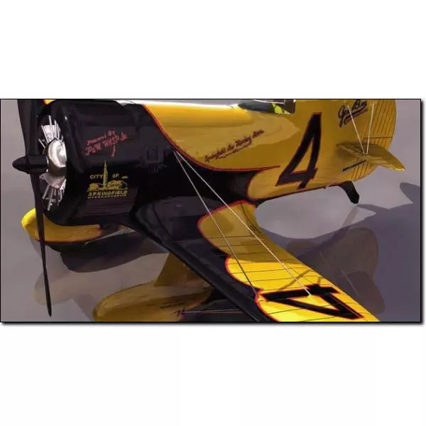 Gee Bee Z Racer Studio Max 3D model