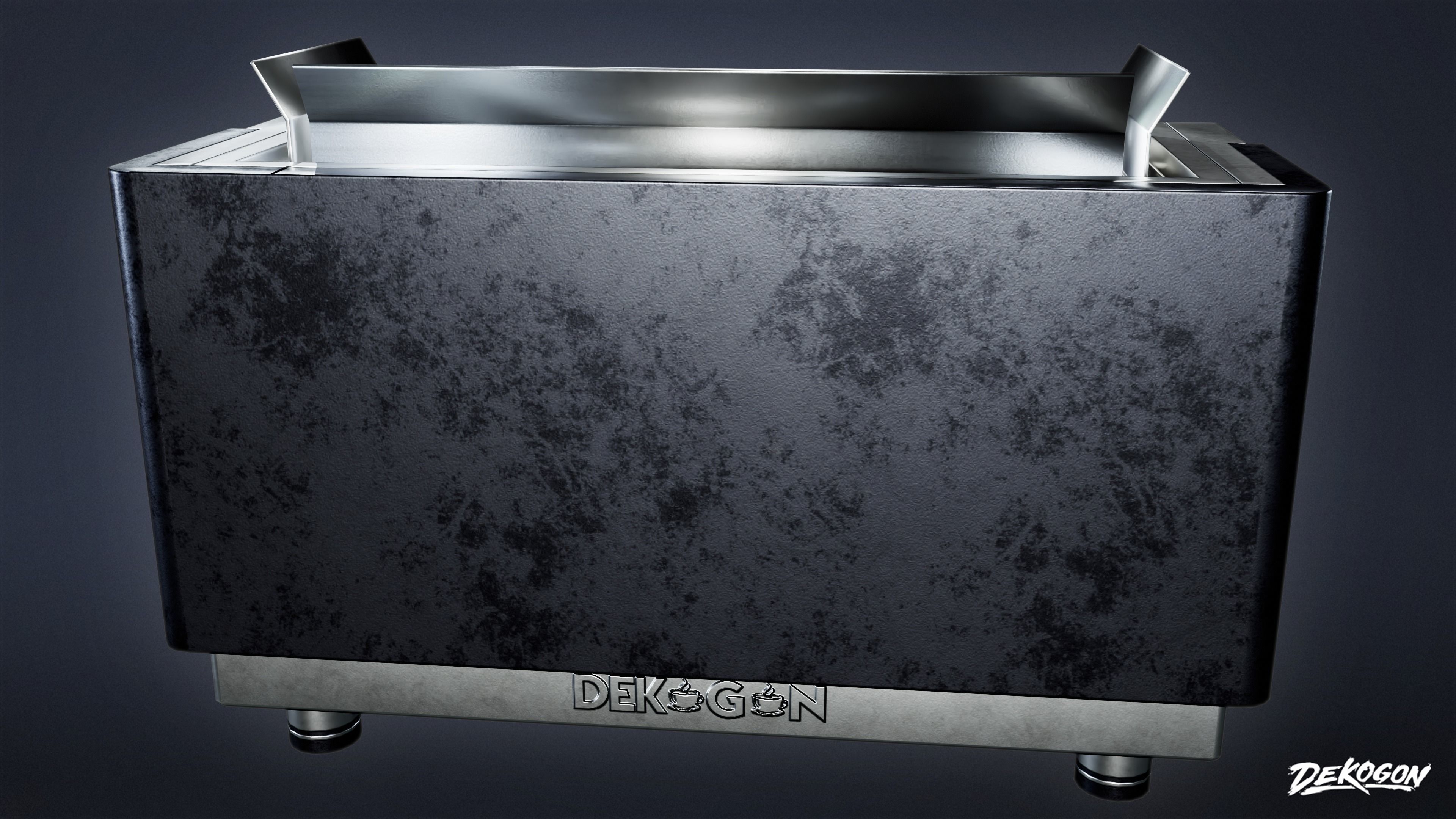 KITCHEN - Coffee Maker 01 - LOW POLY Low-poly 3D model_4