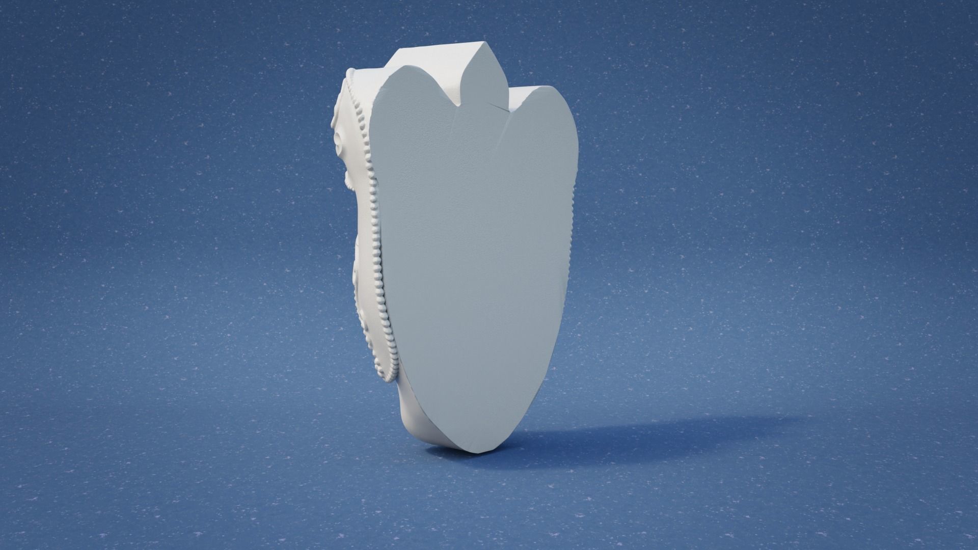 Hanging Prop - Carnival Gold Mask 3D print model_3