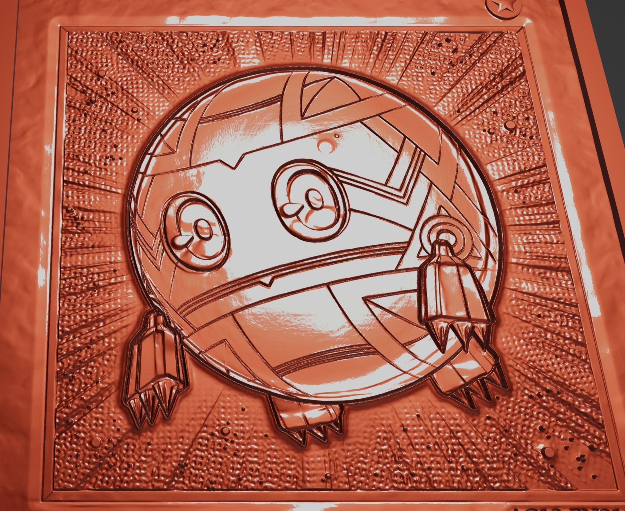 SPHERE KURIBOH - YU-GI-OH 3D print model_1