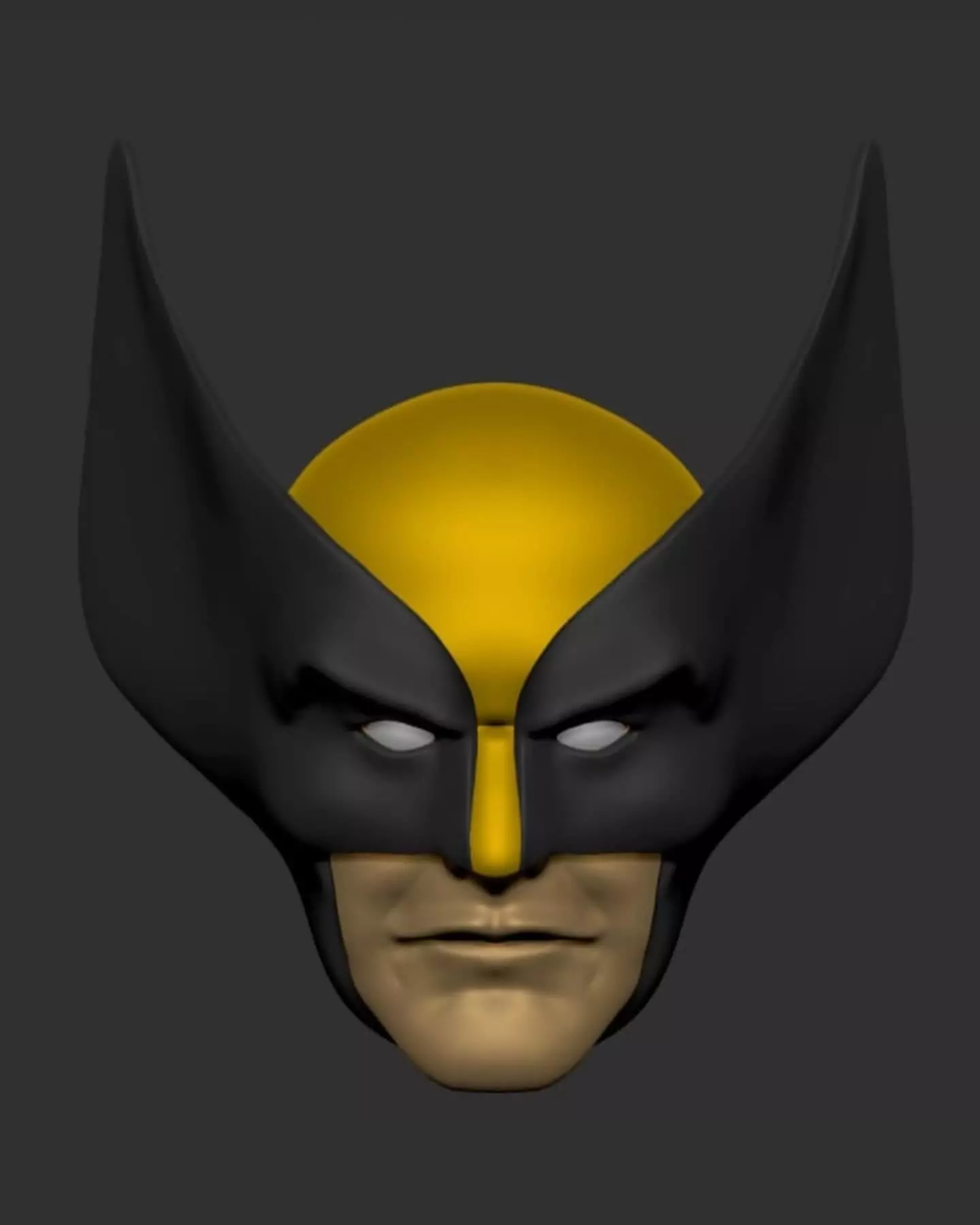 ウルヴァリン マスク コスプレ 3Dプリント X-MEN X Men 97 Style Wolverine Mask Cowl 3D model 3D printable | CGTrader