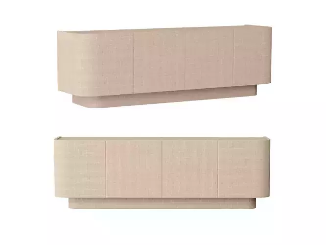 Westelm Solstice Media Console 3D model
