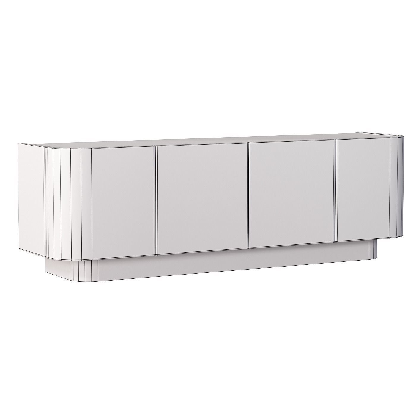 Westelm Solstice Media Console 3D model_5