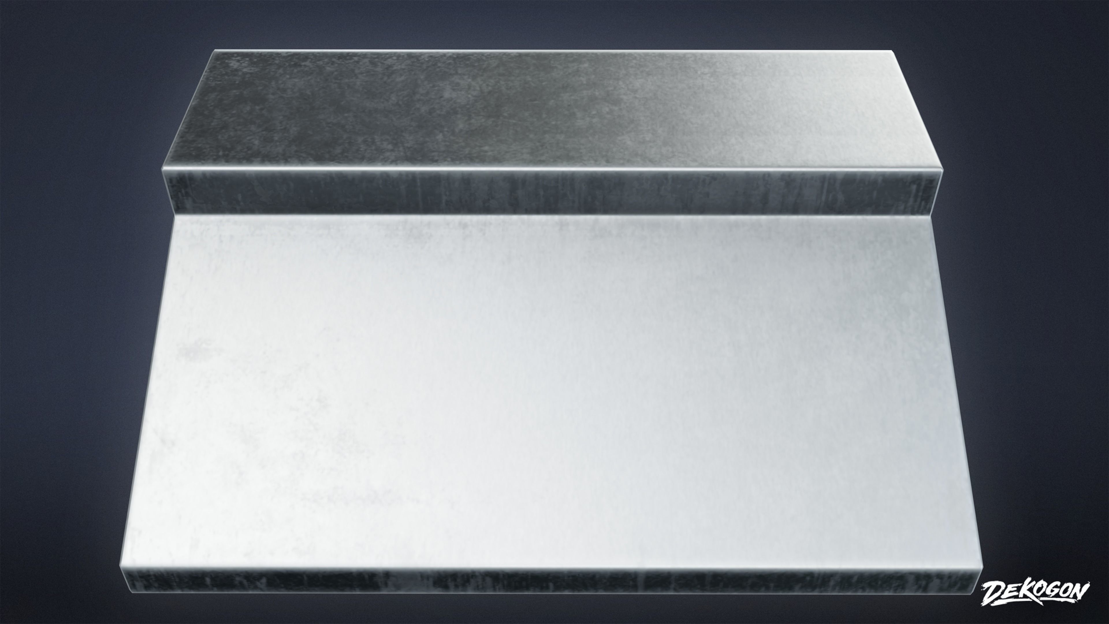 KITCHEN - Exhaust Hood 01 - LOW POLY Low-poly 3D model_2