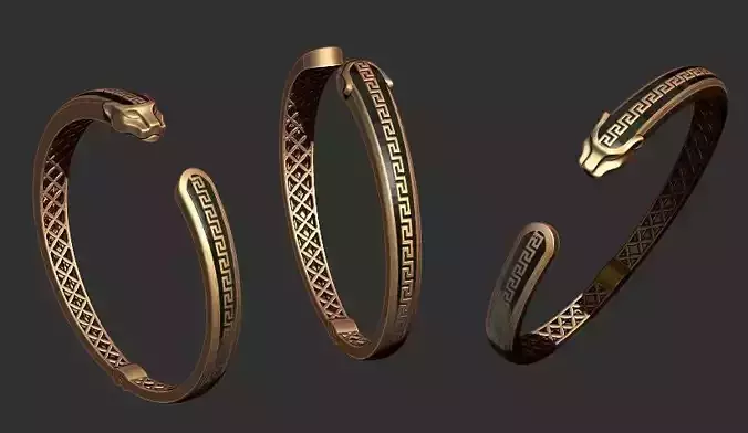 tiger bracelet fusion enamel