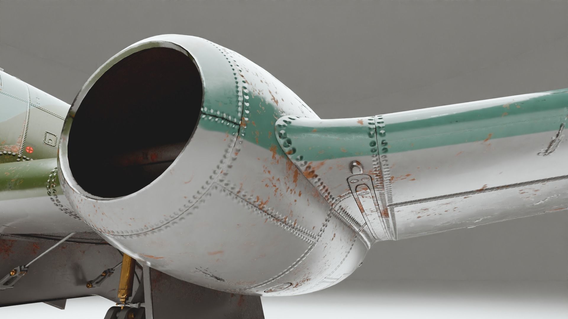 Gloster Meteor F Mk 3 1949 3D model_6