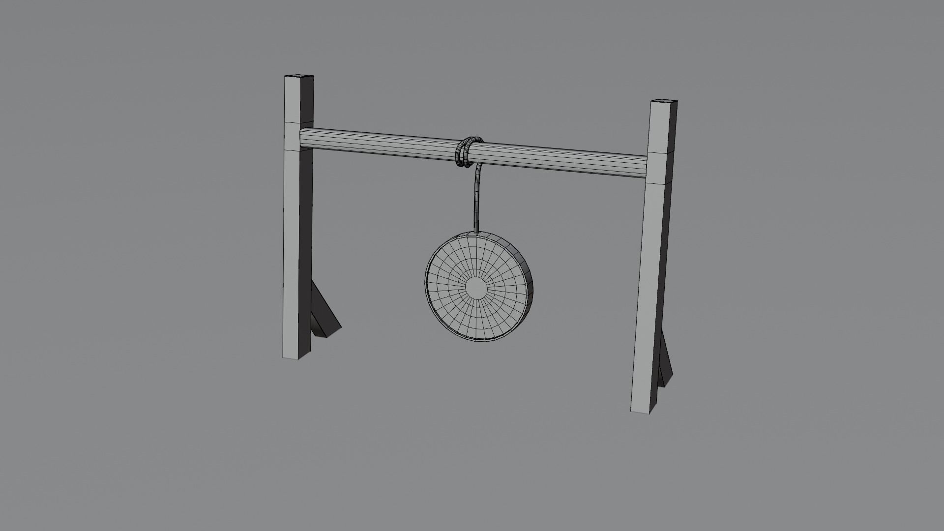 Low poly Archery game assets pack Low-poly 3D model_7