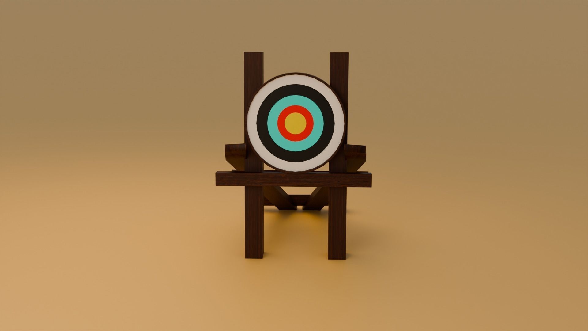 Low poly Archery game assets pack Low-poly 3D model_5