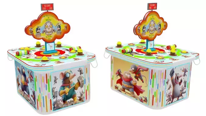 Arcade Whack A Mole Machine