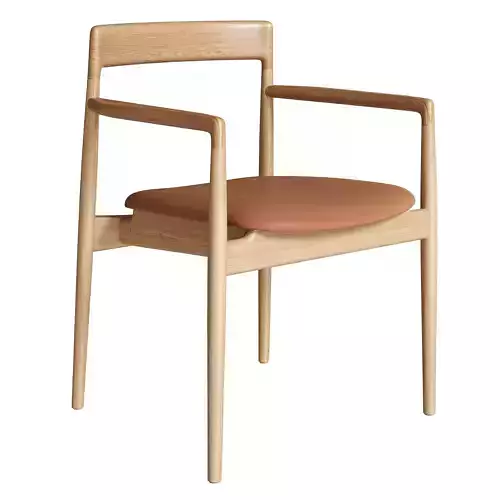 Bolia Calma Upholstered Dining Chair 3D model