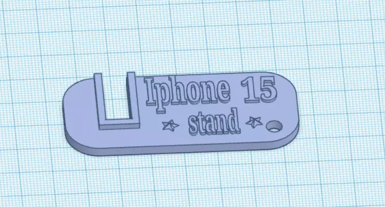 Iphone 15 stand and a keyholder 3D print model