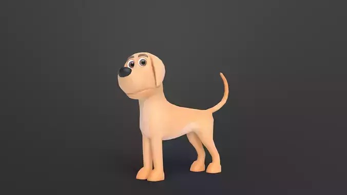 Cartoon Dog Character
