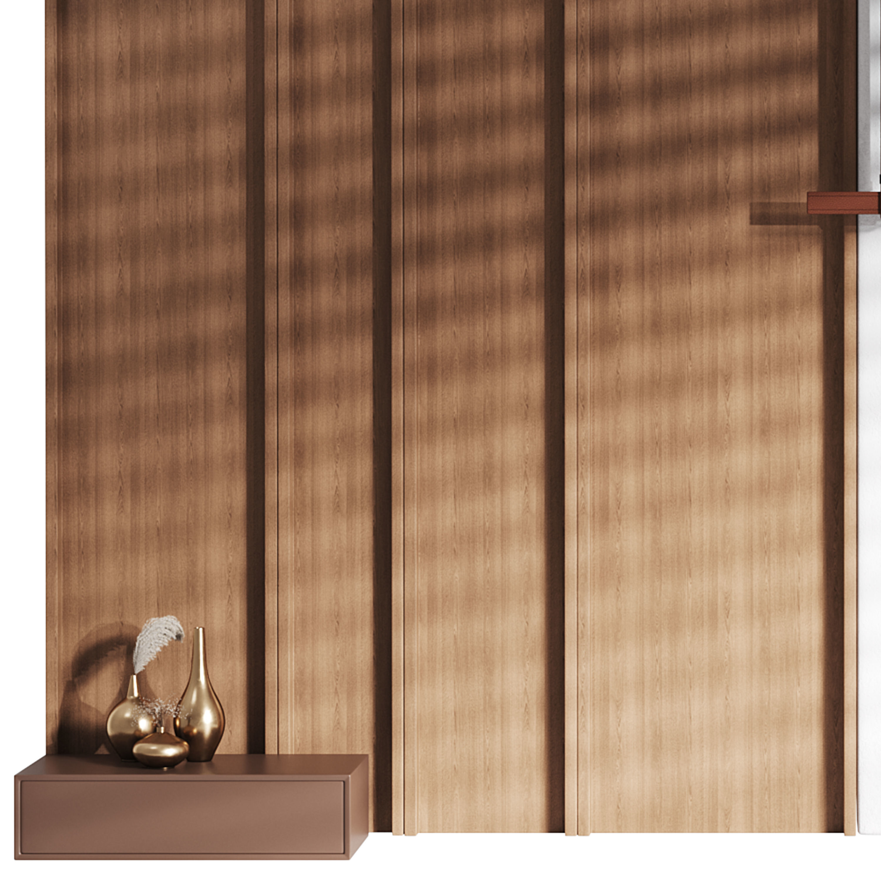 Decorative Wall panel  35 3D model_12