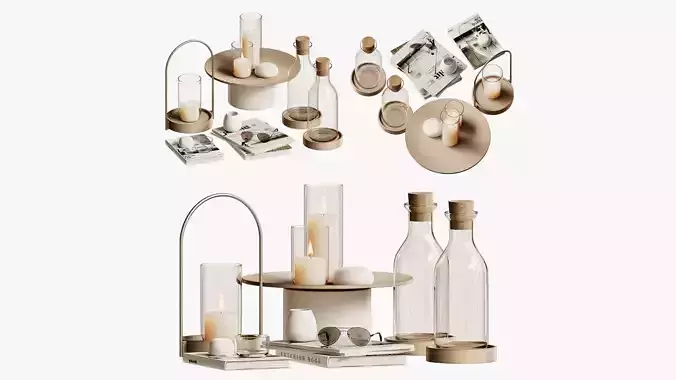 Decorative set for Interior 03