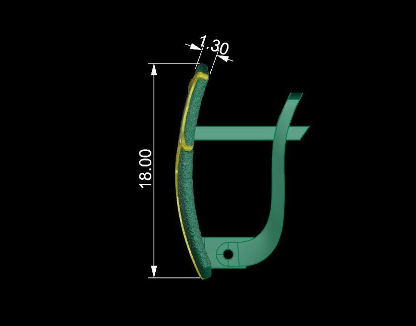 Kintsugi Japan Art Earrings - Original and Unusual Style 3D print model_9