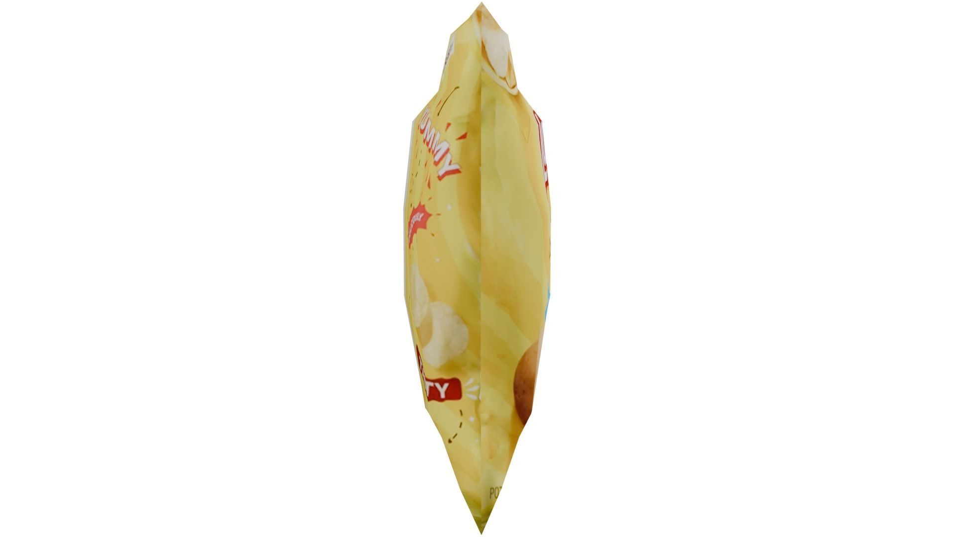 Lays Chips Packet 3D model_3