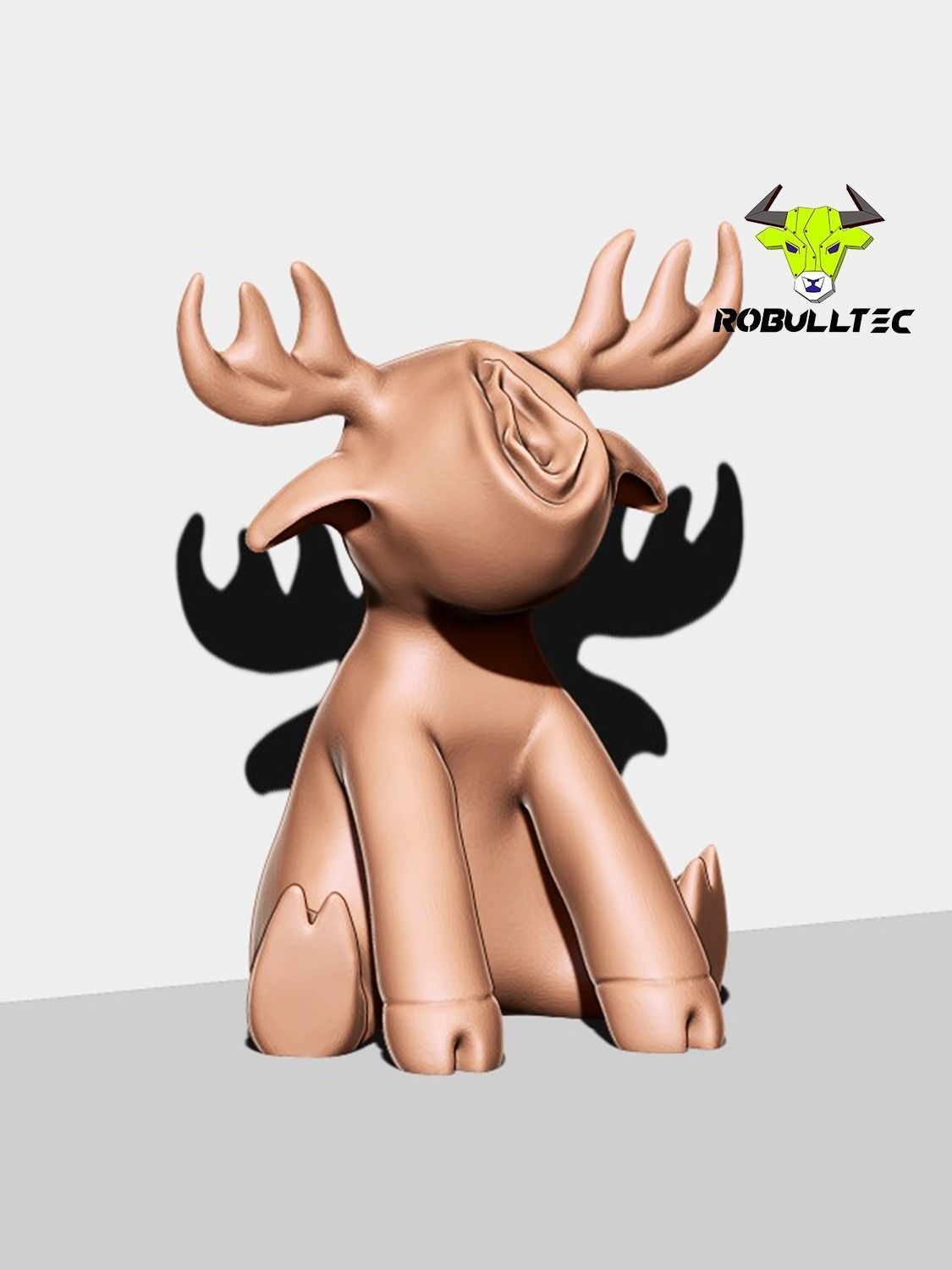 Pussy Reindeer 3D print model_1