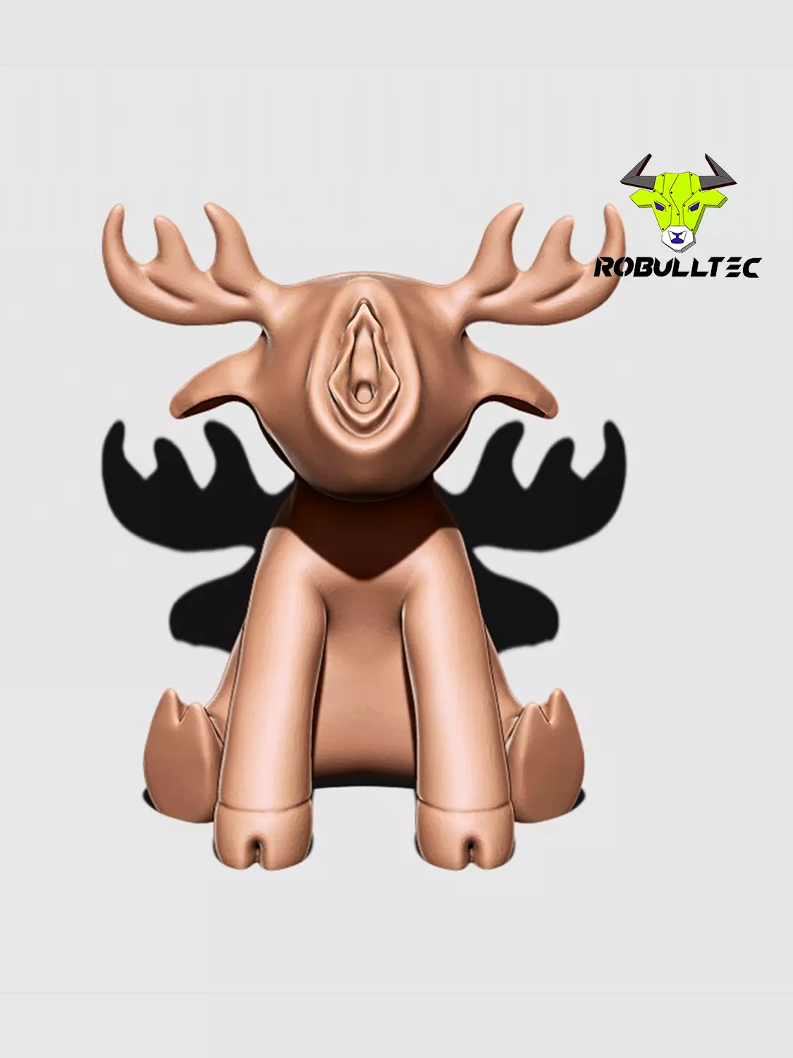 Pussy Reindeer 3D print model_0