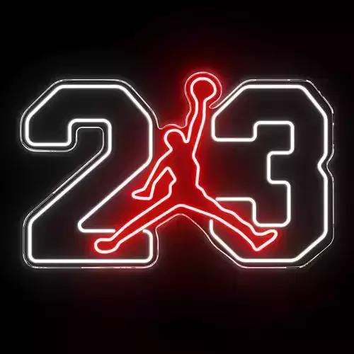 23 Jordan Neon Sign