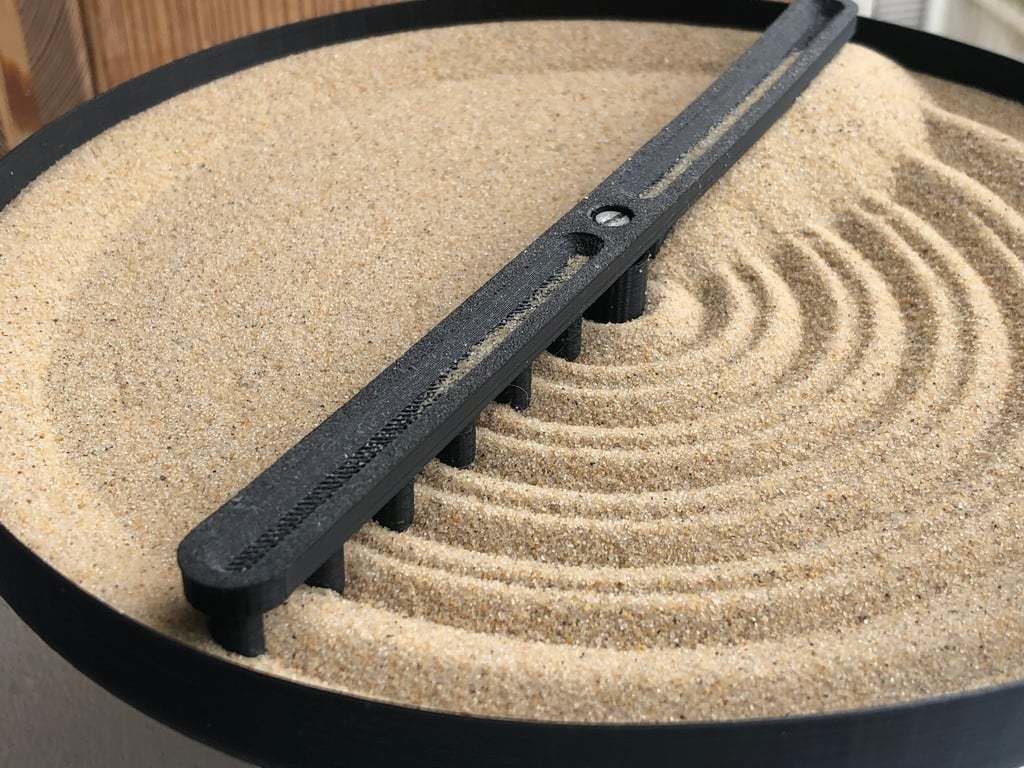 Automatic Zen Garden 3D print model_4