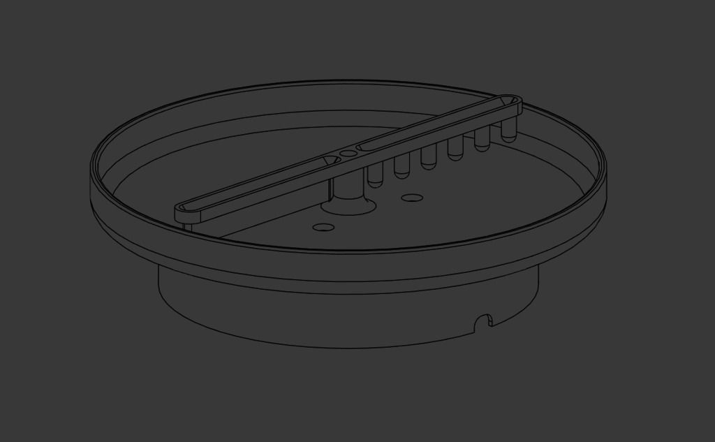 Automatic Zen Garden 3D print model_2