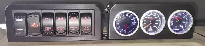 MUD STUFF POD - FOR DASH GAUGES OR SWITCHES ON NISSAN 3D Model Collection