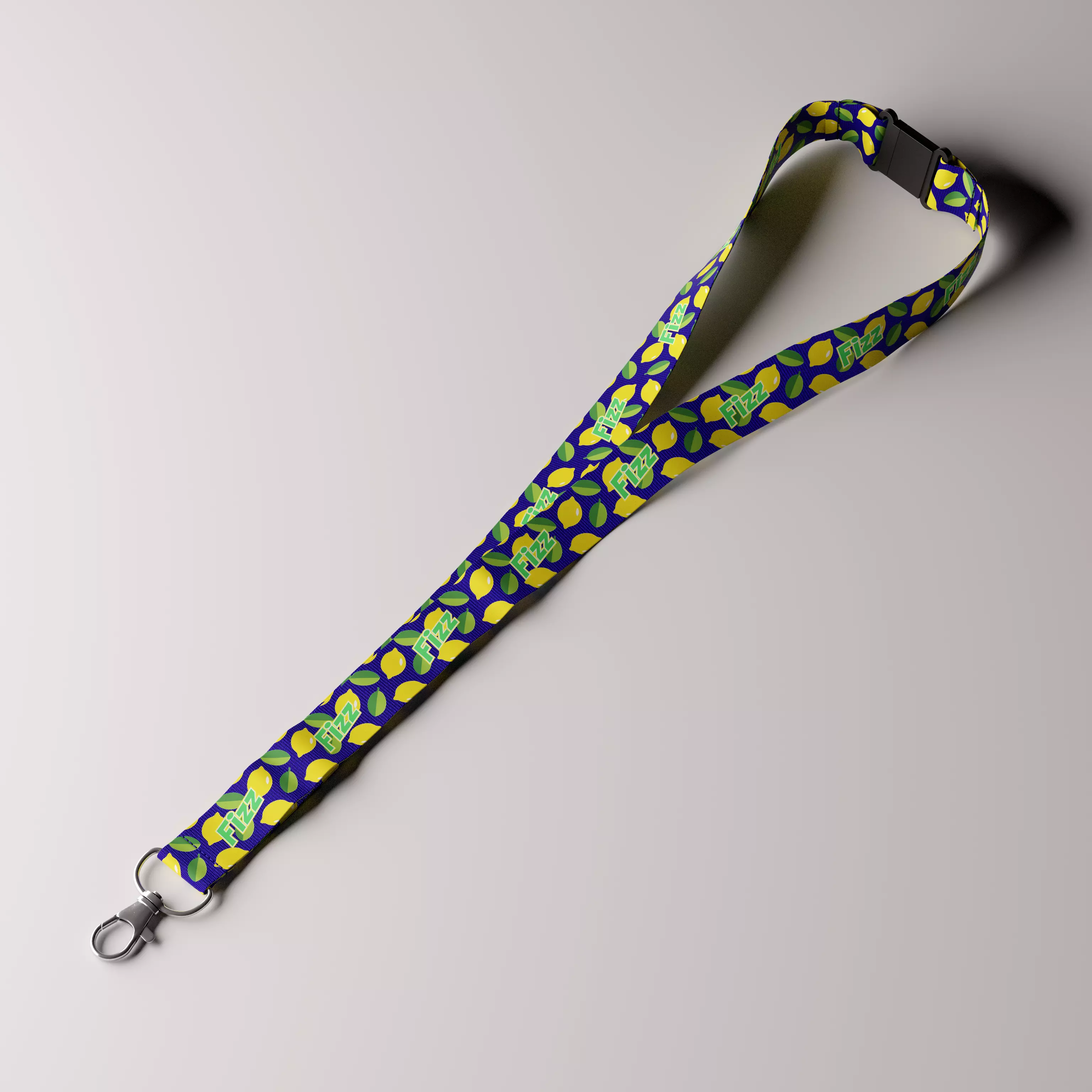 Lanyard Low-poly 3D model