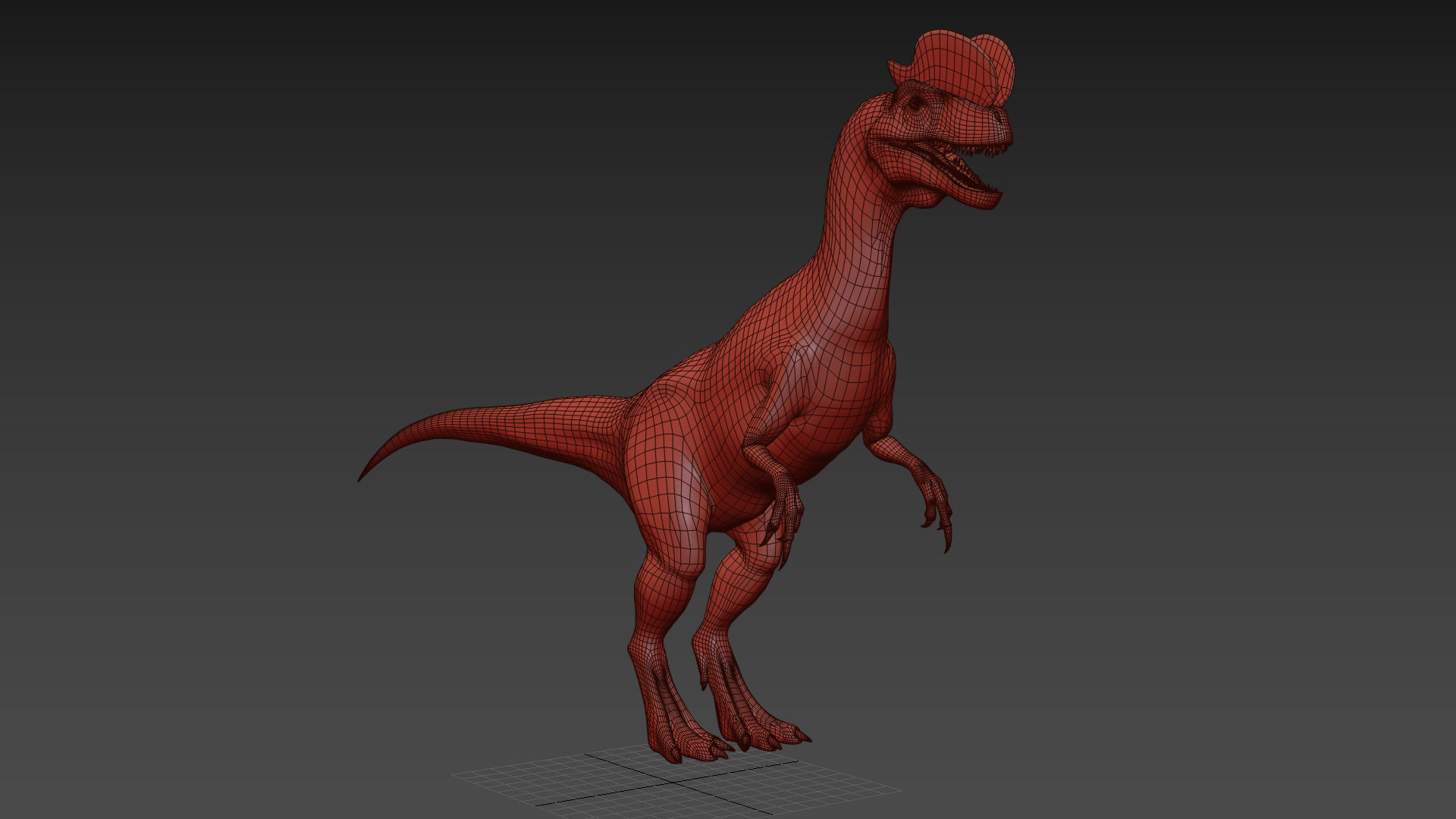 Dilophosaur Forever - 8K 3D model_22