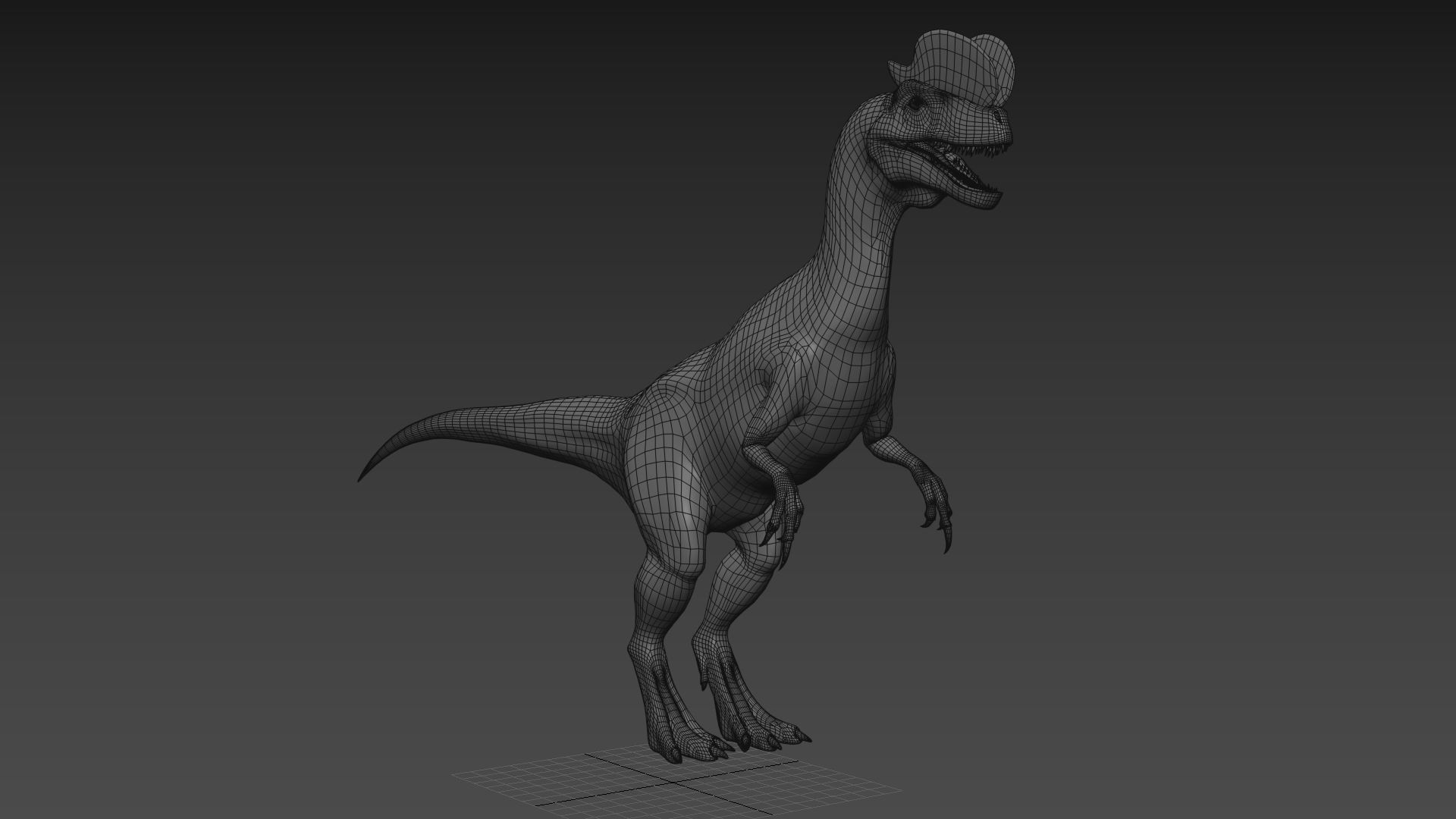 Dilophosaur Forever - 8K 3D model_21