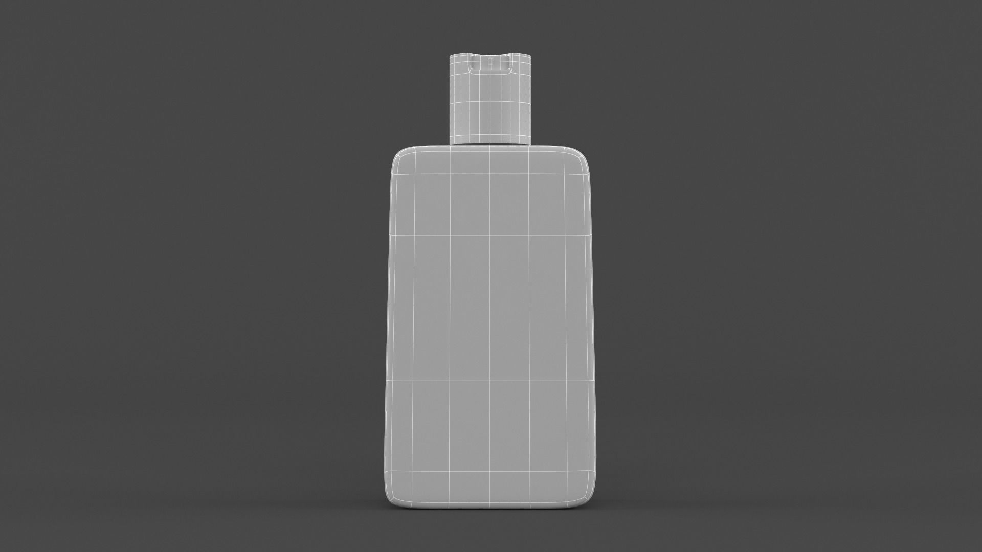 Garnier Shampoo and Conditioner 3D model_9