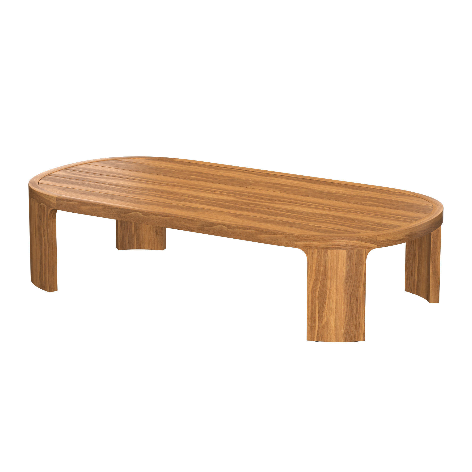 BRONTE TEAK RECTANGULAR COFFEE TABLE 3D model_3