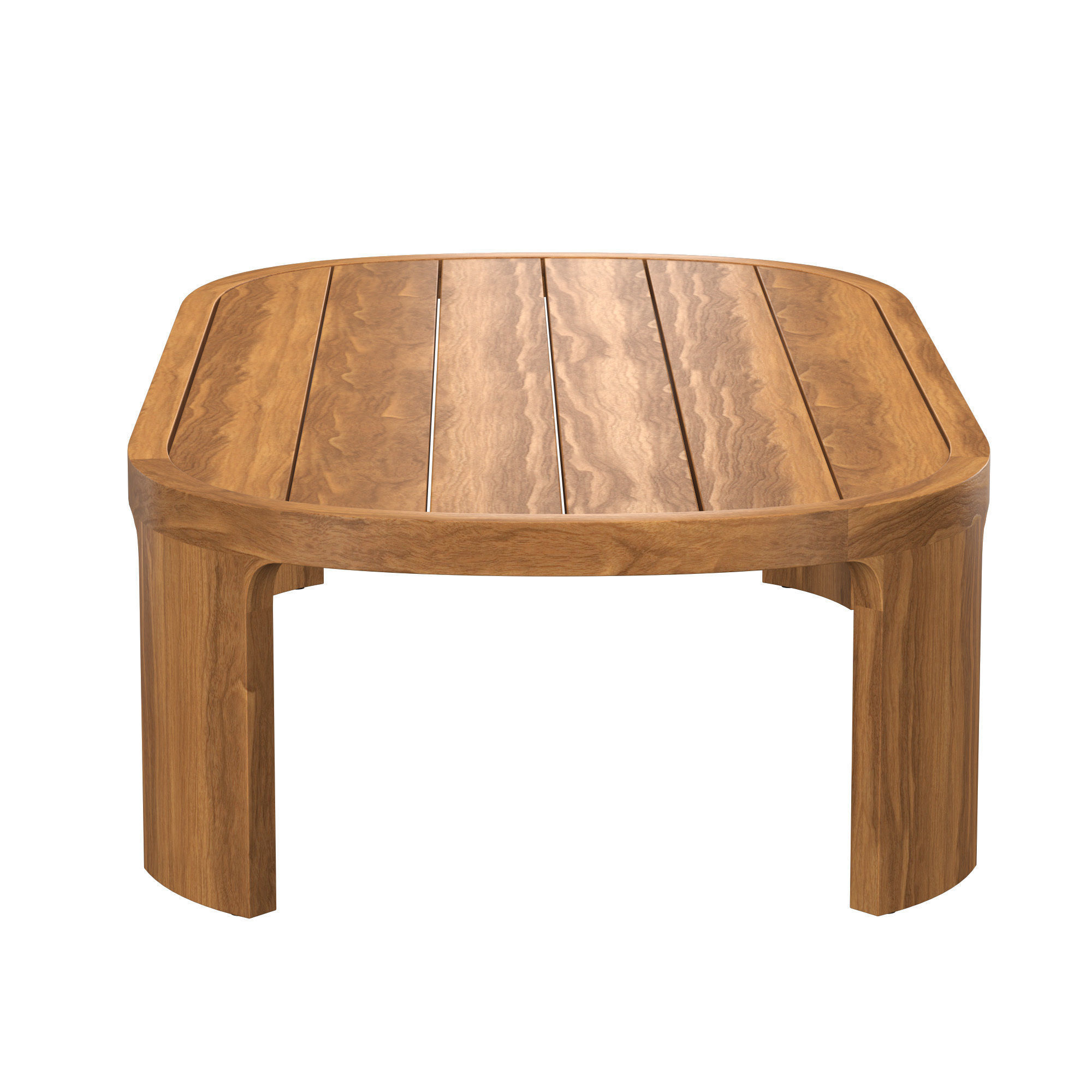 BRONTE TEAK RECTANGULAR COFFEE TABLE 3D model_4