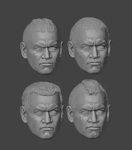 One-Twelfth Scale Clone Head Gree Bly Faie and Fordo Print Files