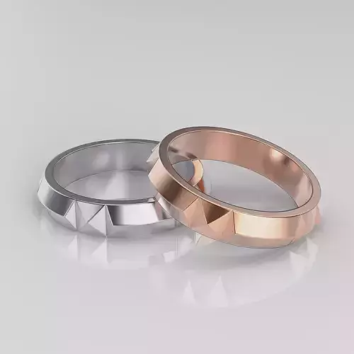 Wedding Bands 3D print model