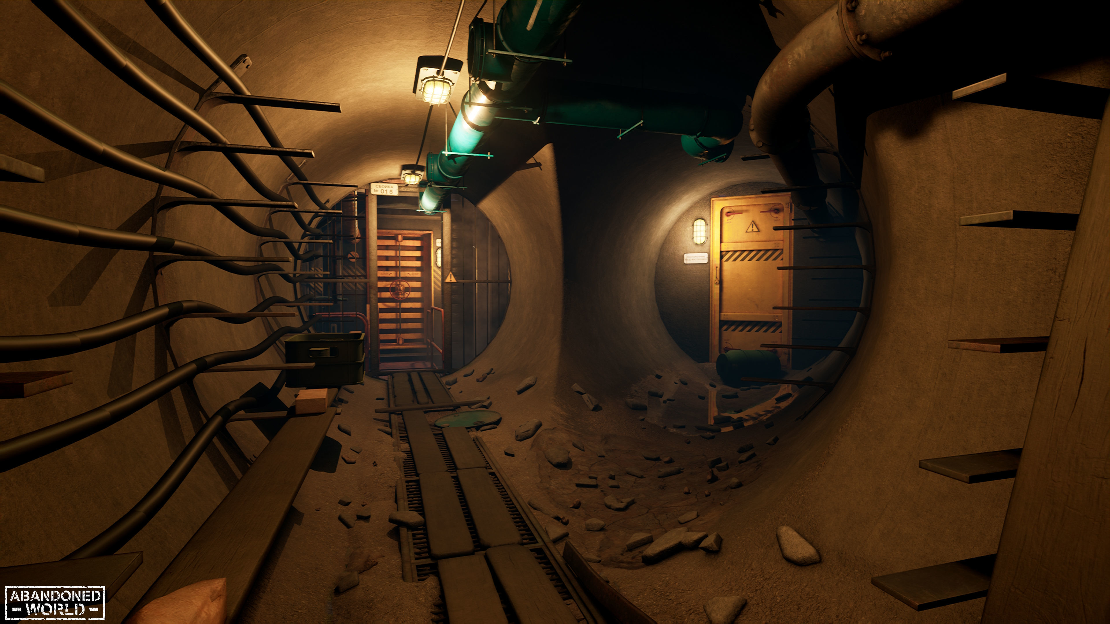 Modular Underground Tunnels for UE Low-poly 3D model_21