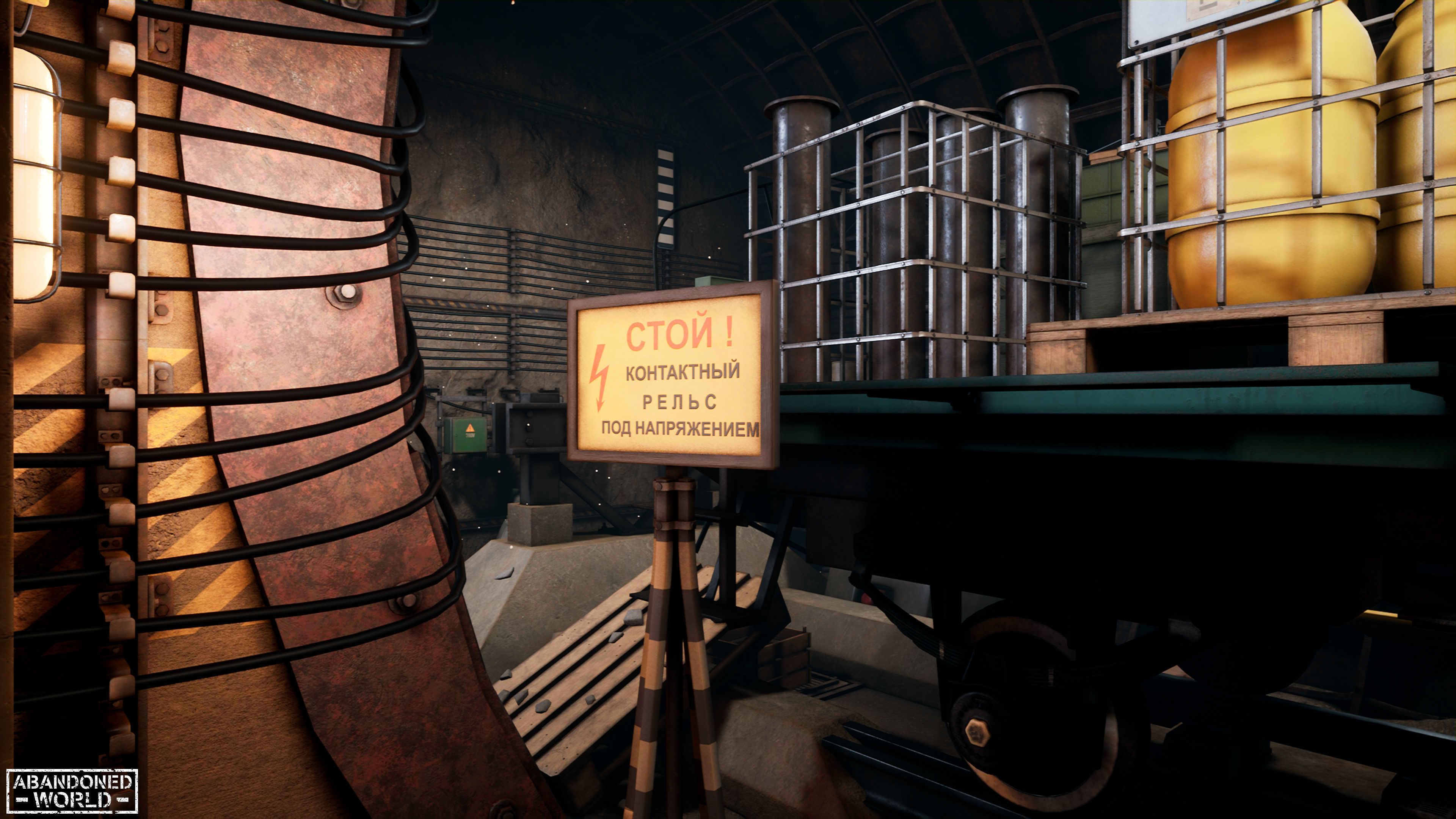 Modular Underground Tunnels for UE Low-poly 3D model_47