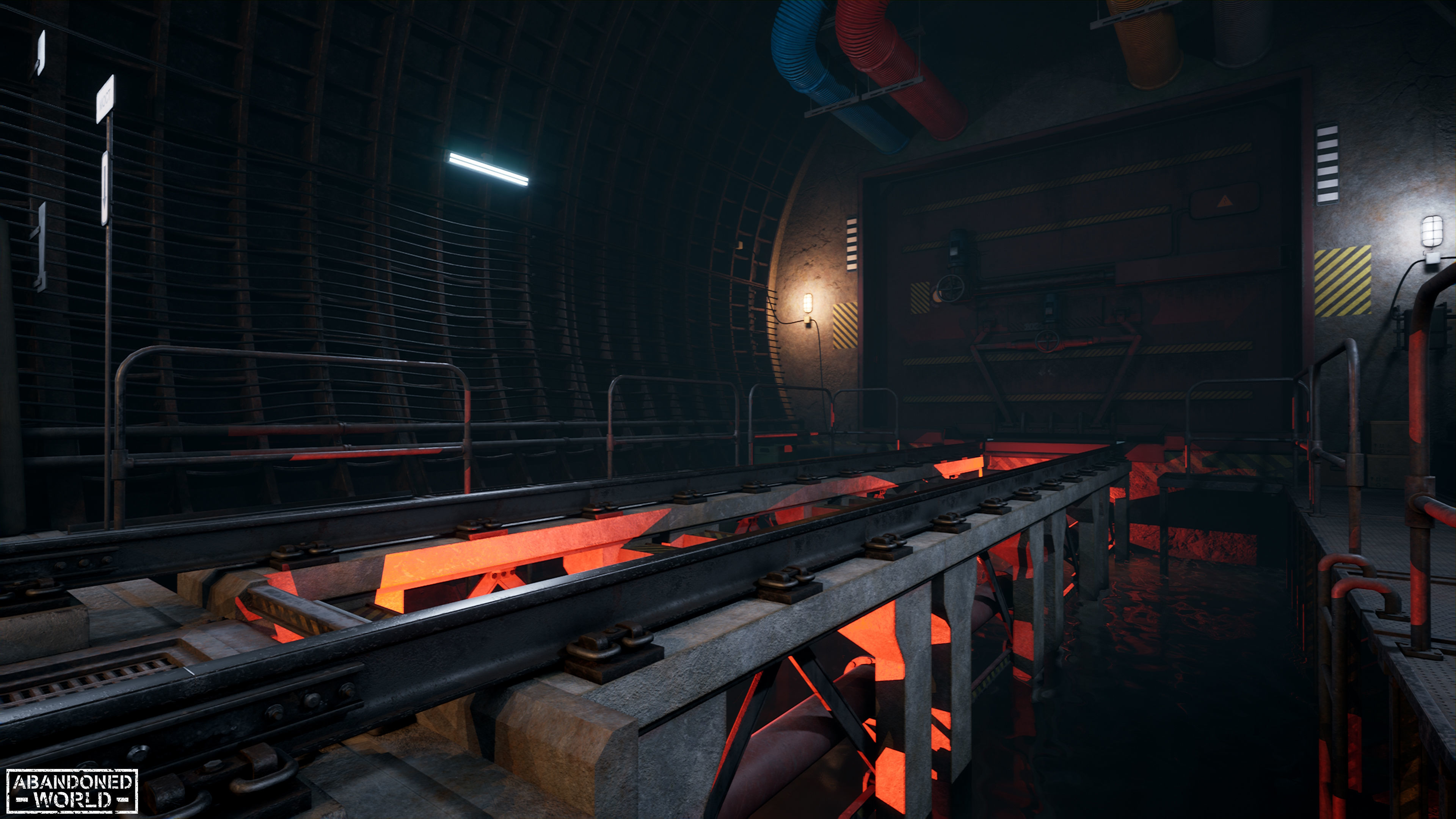 Modular Underground Tunnels for UE Low-poly 3D model_7