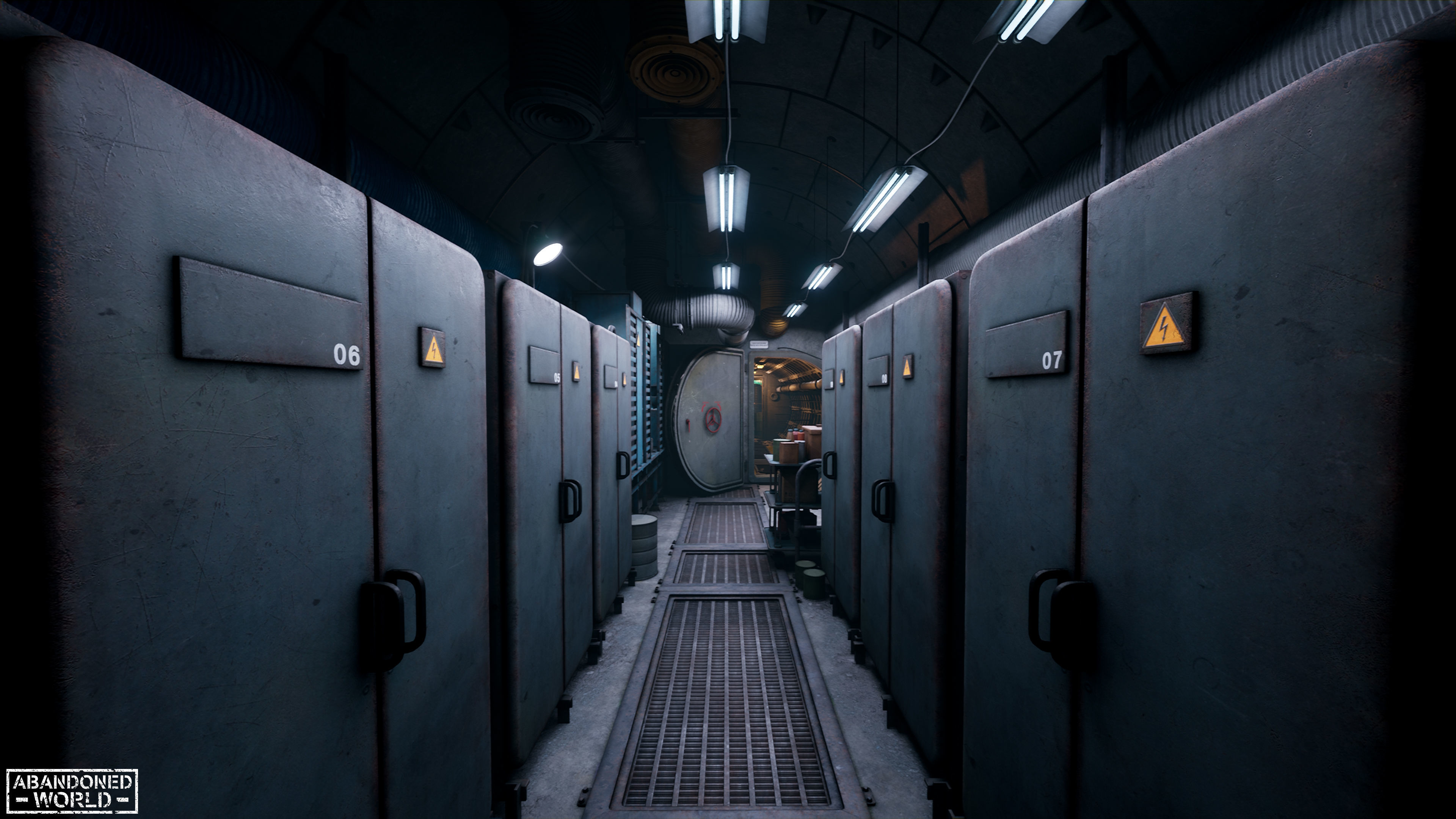 Modular Underground Tunnels for UE Low-poly 3D model_49