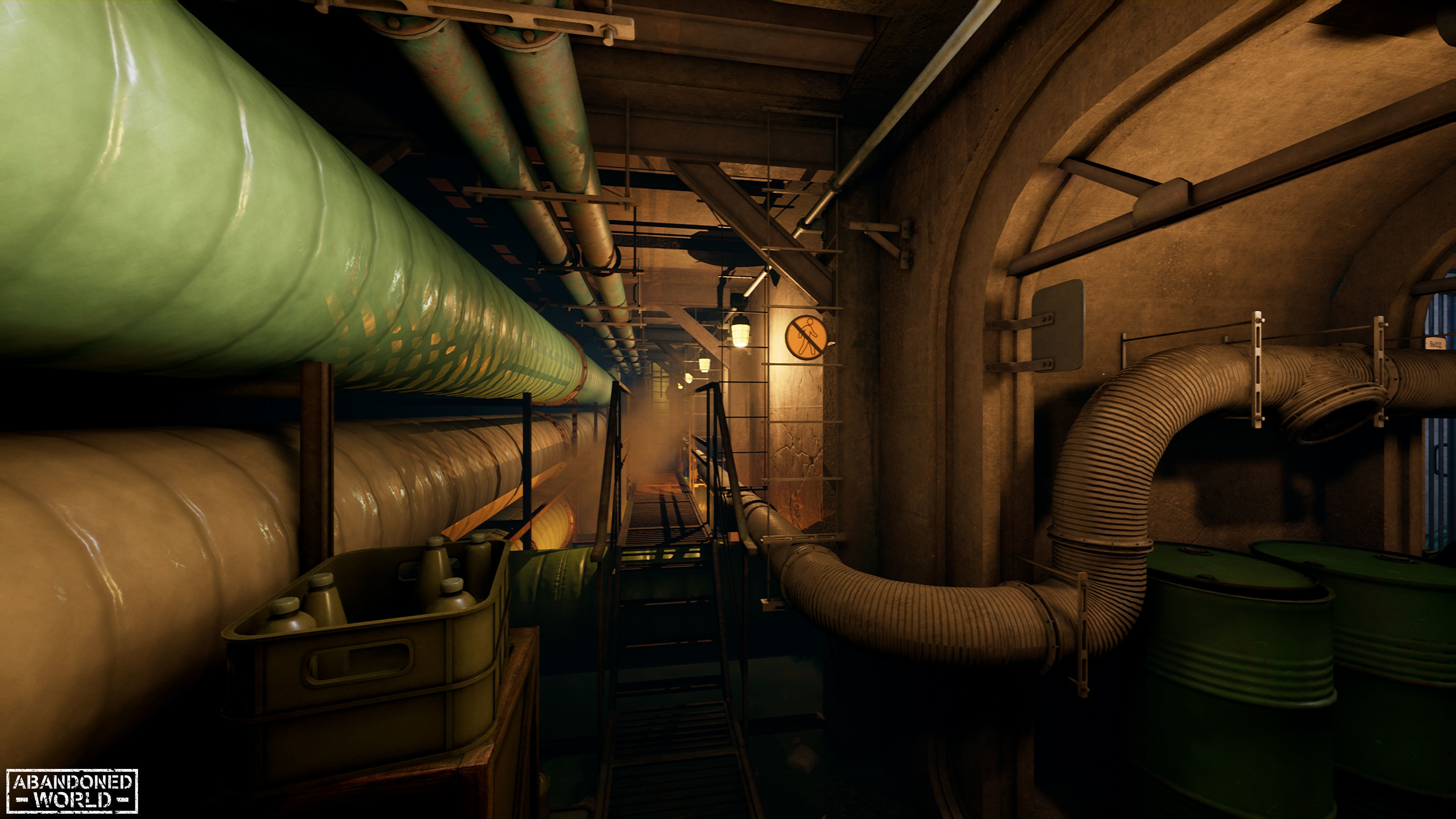 Modular Underground Tunnels for UE Low-poly 3D model_24