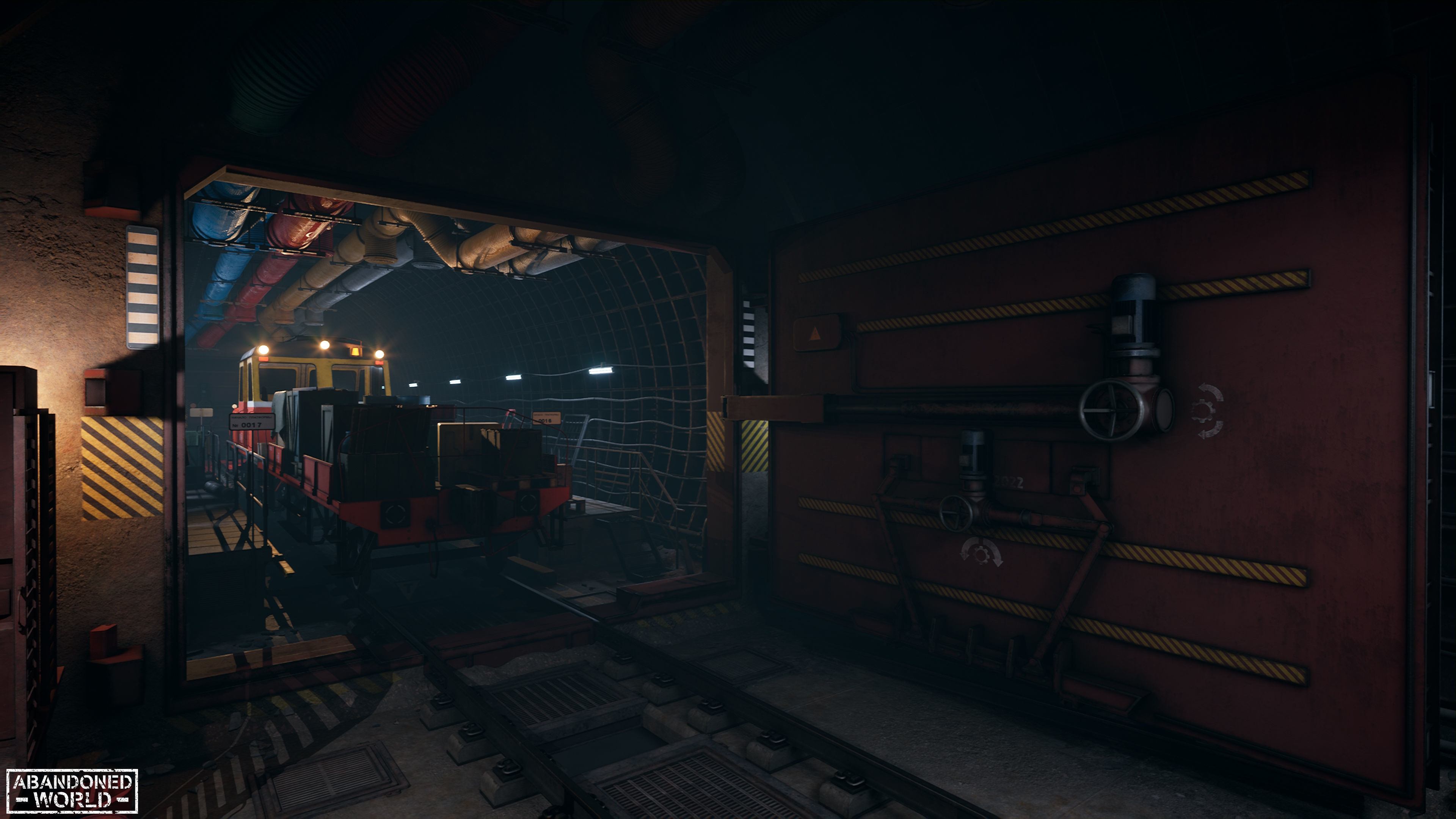 Modular Underground Tunnels for UE Low-poly 3D model_36