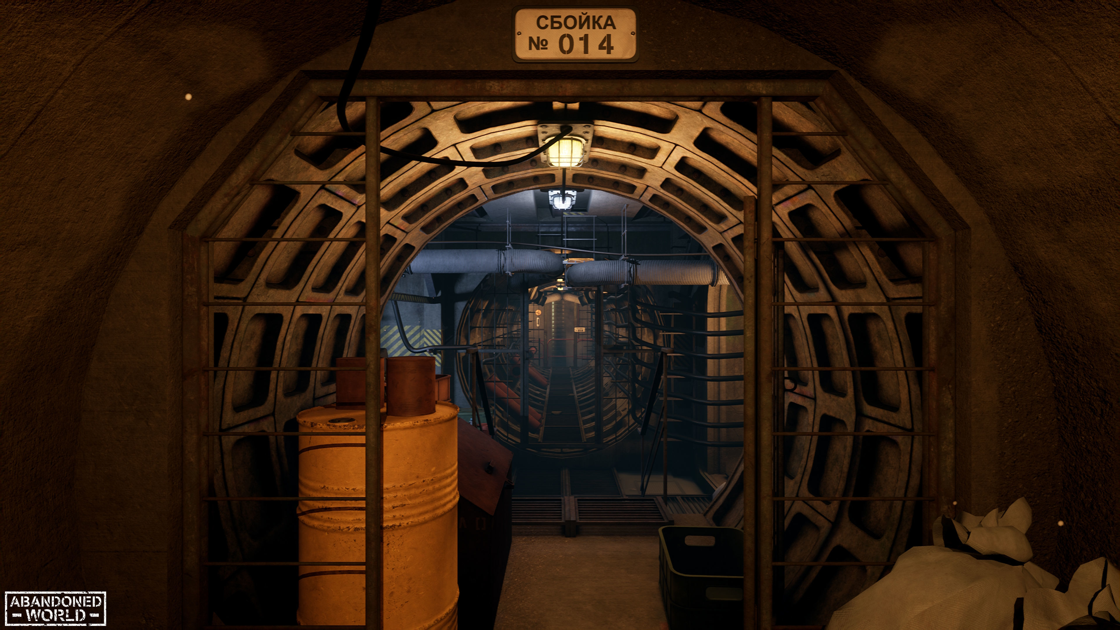 Modular Underground Tunnels for UE Low-poly 3D model_33